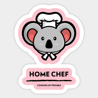 Home Chef Koala Sticker